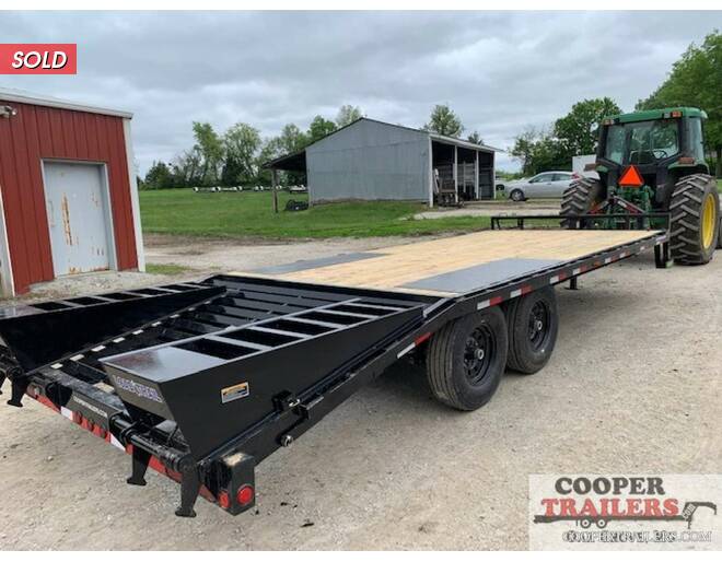 2020 Load Trail 16K Deck Over 102x22 w/ Dove Flatbed BP at Cooper Trailers, Inc STOCK# GM93917 Exterior Photo