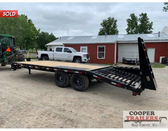 2020 Load Trail 16K Deck Over 102x22 w/ Dove Flatbed BP at Cooper Trailers, Inc STOCK# GM93917 Photo 3