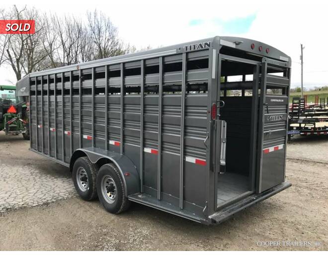 2022 Titan GN Stock 6'8x20 Stock GN at Cooper Trailers, Inc STOCK# HC83528 Photo 3