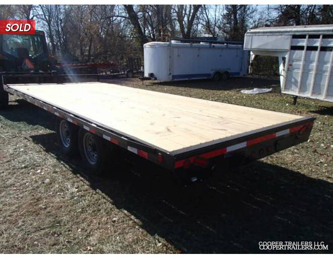 2021 Load Trail 14k Deck Over 102x20 Flatbed BP at Cooper Trailers, Inc STOCK# GM01414 Exterior Photo