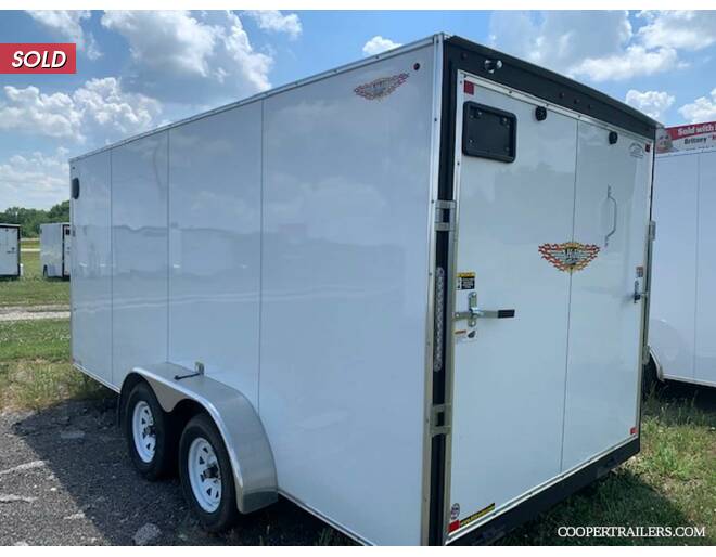 2020 H&H V-Nose Cargo 7x16 w/ Ramp  Cargo Encl BP at Cooper Trailers, Inc STOCK# FH28503 Photo 2