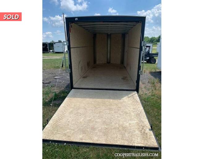 2020 H&H V-Nose Cargo 7x16 w/ Ramp  Cargo Encl BP at Cooper Trailers, Inc STOCK# FH28503 Photo 4