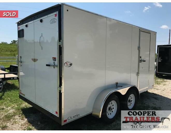 2020 H&H V-Nose Cargo 7x14 w/ Ramp  Cargo Encl BP at Cooper Trailers, Inc STOCK# FG28504 Photo 2