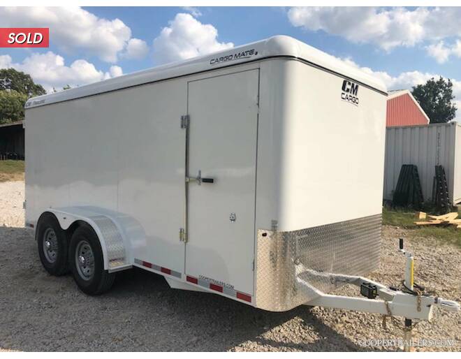 2020 CM 12k Steel Cargo 6'8x16  Cargo Encl BP at Cooper Trailers, Inc STOCK# fh32174 Exterior Photo