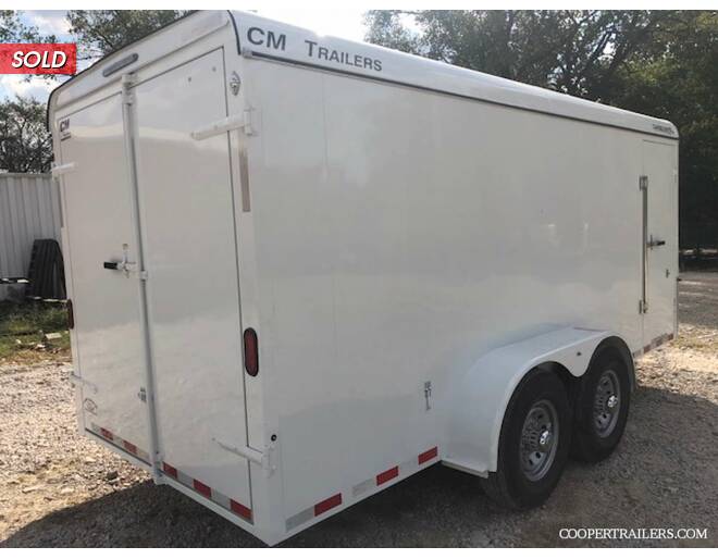 2020 CM 12k Steel Cargo 6'8x16  Cargo Encl BP at Cooper Trailers, Inc STOCK# fh32174 Photo 2