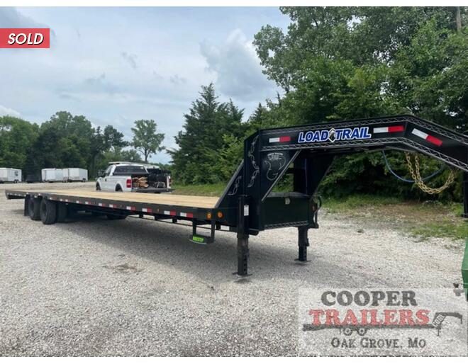 2022 Load Trail 25k Low-Pro GN 102x40 Flatbed GN at Cooper Trailers, Inc STOCK# GTF48610 Exterior Photo