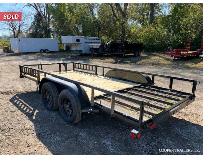 2021 Load Trail Utility 83X16 w/ Gate + ATV Ramps Utility BP at Cooper Trailers, Inc STOCK# BGG14422 Exterior Photo
