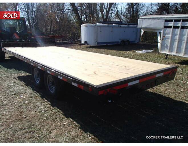 2021 Load Trail 14k Deck Over 102x20 Flatbed BP at Cooper Trailers, Inc STOCK# GM37269 Photo 2