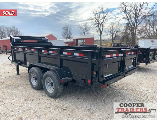 2021 Load Trail GN Dump 83X14 Dump at Cooper Trailers, Inc STOCK# EH05669 Exterior Photo