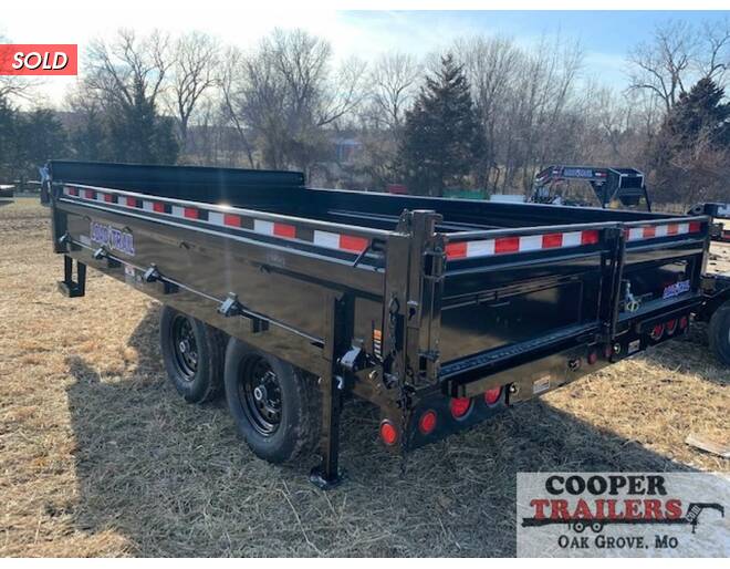 2019 Load Trail Dump 96x14 w/ Fold-Down Sides Dump at Cooper Trailers, Inc STOCK# ED79612 Photo 4