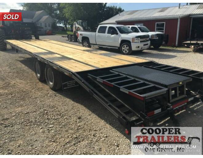 2021 Elite Elite GN Flatbed 102X25 Flatbed GN at Cooper Trailers, Inc STOCK# GTD30413 Exterior Photo