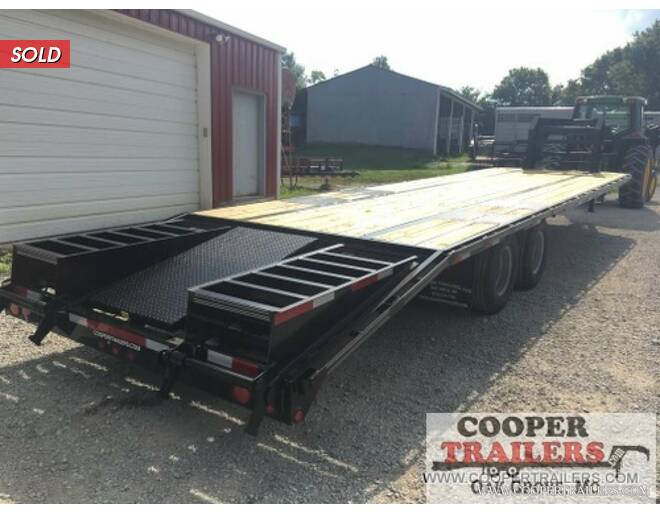 2021 Elite Elite GN Flatbed 102X25 Flatbed GN at Cooper Trailers, Inc STOCK# GTD30413 Photo 3