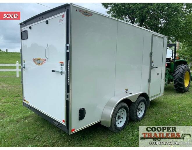 2020 H&H V-Nose Cargo 7x14 w/ Ramp  Cargo Encl BP at Cooper Trailers, Inc STOCK# FG35653 Photo 3