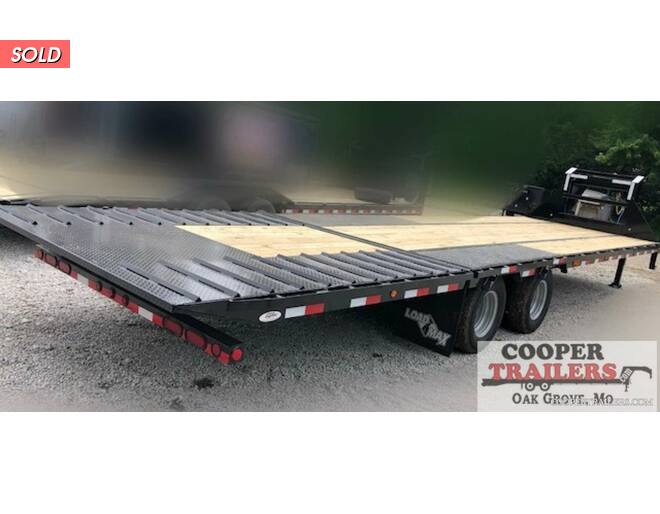 2021 Load Trail 24k Low-Pro Hyd. Dove GN 102X32 Flatbed GN at Cooper Trailers, Inc STOCK# GTH41221 Photo 8