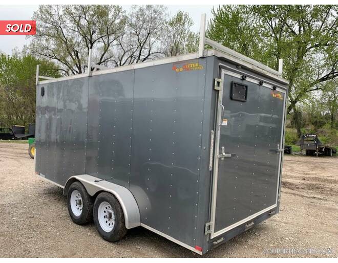 2018 Doolittle 7x16 V-Nose Cargo w/ Ramp Cargo Encl BP at Cooper Trailers, Inc STOCK# UF29603 Photo 2