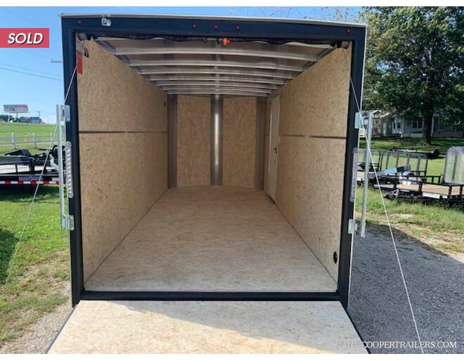 2020 H&H V-Nose 10K Cargo 7x16 w/ Ramp Cargo Encl BP at Cooper Trailers, Inc STOCK# FH29582 Photo 4