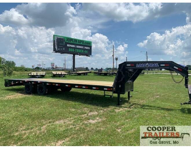 2024 Load Trail 25k Low-Pro GN 102x28 Flatbed GN at Cooper Trailers, Inc STOCK# GTB08004 Photo 5