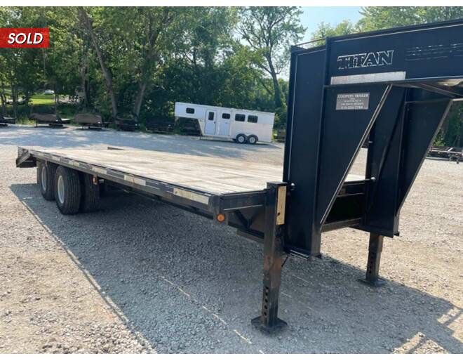 2001 Titan GN Flatbed 102X25 Flatbed GN at Cooper Trailers, Inc STOCK# UGT18421 Photo 5
