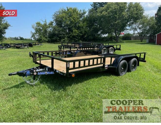 2022 Load Trail Utility 83X16 + Side Ramps Utility BP at Cooper Trailers, Inc STOCK# BGG44220 Exterior Photo