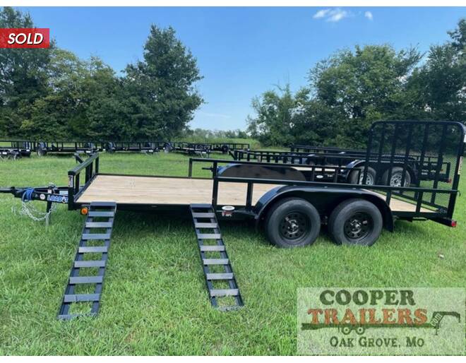 2022 Load Trail Utility 83X16 + Side Ramps Utility BP at Cooper Trailers, Inc STOCK# BGG44220 Photo 2
