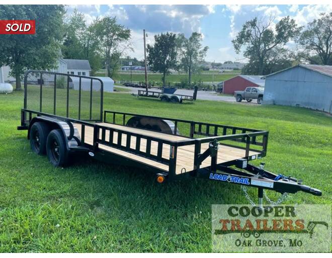 2022 Load Trail Utility 83X16 + Side Ramps Utility BP at Cooper Trailers, Inc STOCK# BGG44220 Photo 3