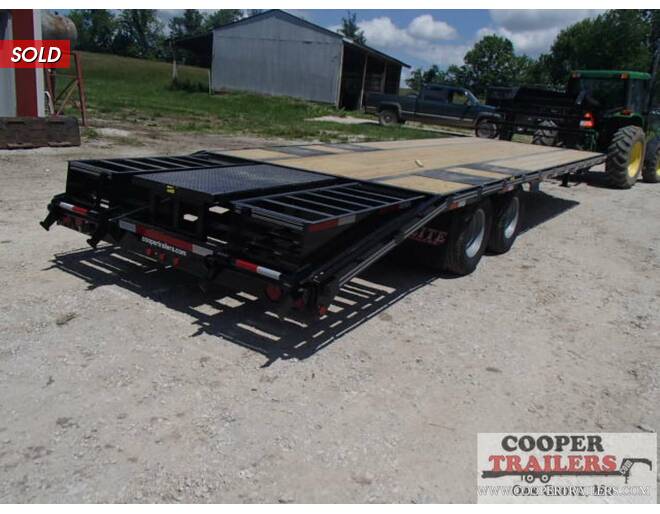 2021 Elite Elite GN Flatbed 102X25 Flatbed GN at Cooper Trailers, Inc STOCK# GTB30414 Photo 4