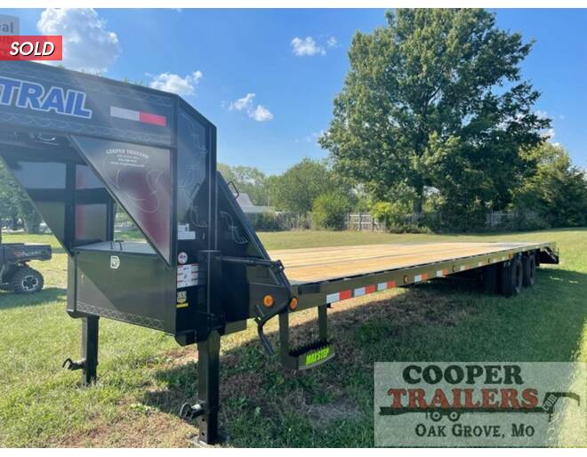 2022 Load Trail 24k Low-Pro GN 102x35 Flatbed GN at Cooper Trailers, Inc STOCK# GTE47679 Photo 2