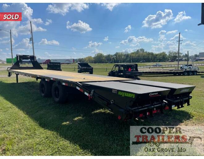 2022 Load Trail 24k Low-Pro GN 102x35 Flatbed GN at Cooper Trailers, Inc STOCK# GTE47679 Photo 3