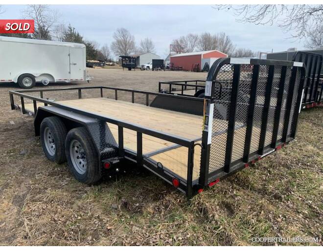 2020 Load Trail Utility 83x16 w/ Gate + Dove Utility BP at Cooper Trailers, Inc STOCK# BGG10896 Photo 3