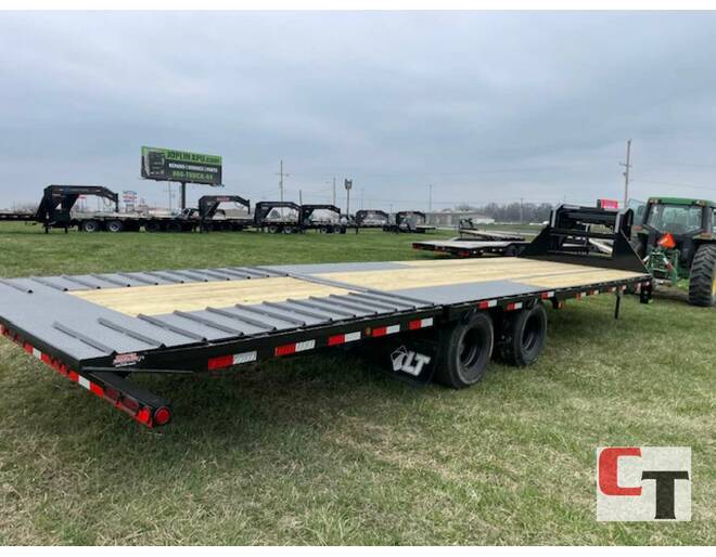 2024 Load Trail 24k Low-Pro Hyd. Dove GN 102X30 Flatbed GN at Cooper Trailers, Inc STOCK# GTG24835 Photo 3
