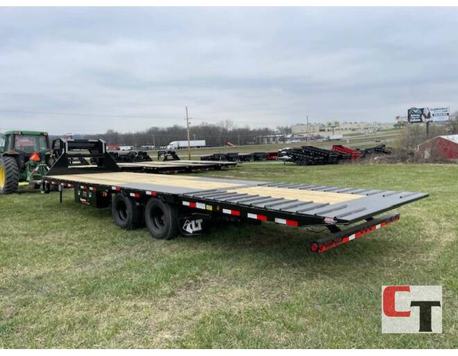 2024 Load Trail 24k Low-Pro Hyd. Dove GN 102X30 Flatbed GN at Cooper Trailers, Inc STOCK# GTG24835 Photo 5