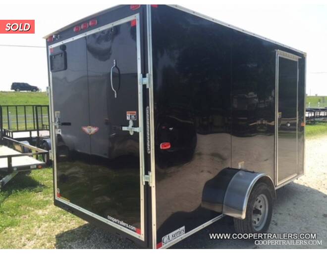 2020 H&H 6x12 V-Nose Cargo w/ Ramp Cargo Encl BP at Cooper Trailers, Inc STOCK# FD29177 Photo 2