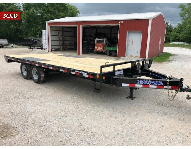 2022 Load Trail BP Deck Over 102x20 Flatbed BP at Cooper Trailers, Inc STOCK# GM49846 Exterior Photo