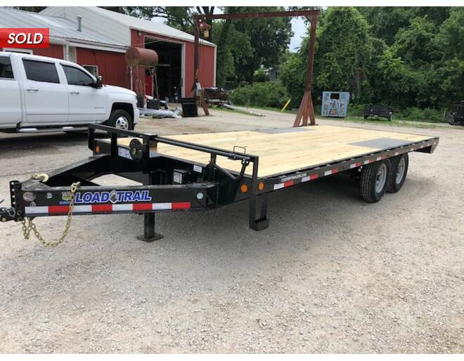 2022 Load Trail BP Deck Over 102x20 Flatbed BP at Cooper Trailers, Inc STOCK# GM49846 Photo 2