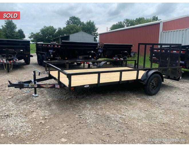2021 H&H Utility 82x14 w/  Dove & Gate Utility BP at Cooper Trailers, Inc STOCK# BDH40354 Exterior Photo