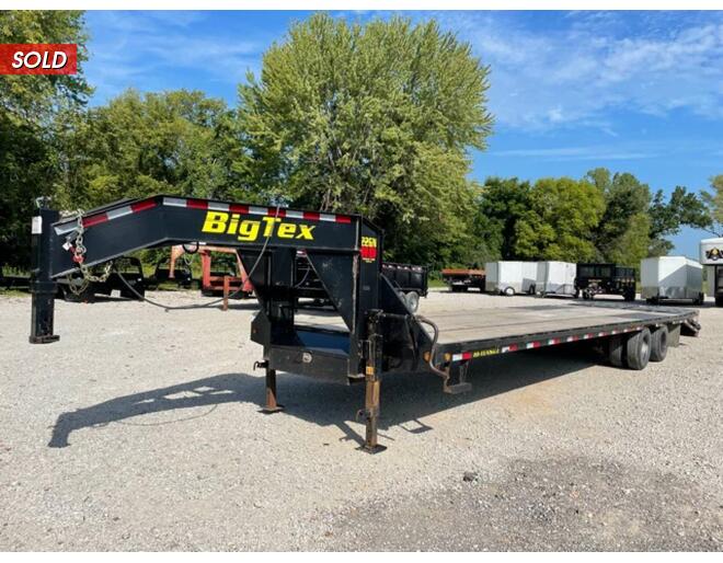 2019 Big Tex 22K GN Flatbed Dove 102X35 Flatbed GN at Cooper Trailers, Inc STOCK# UG38432 Exterior Photo