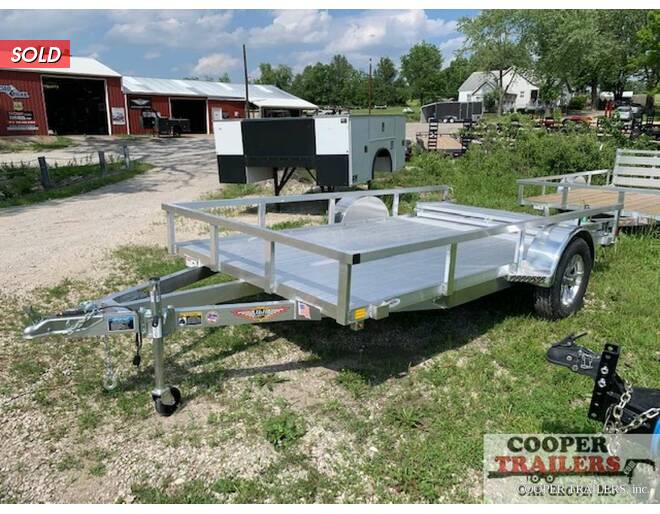 2021 H&H Alum Utility 76x12 w/ Gate Utility BP at Cooper Trailers, Inc STOCK# BDG41458 Exterior Photo