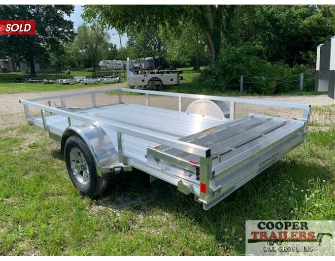 2021 H&H Alum Utility 82x12 w/ Gate Utility BP at Cooper Trailers, Inc STOCK# BDG41461 Photo 2