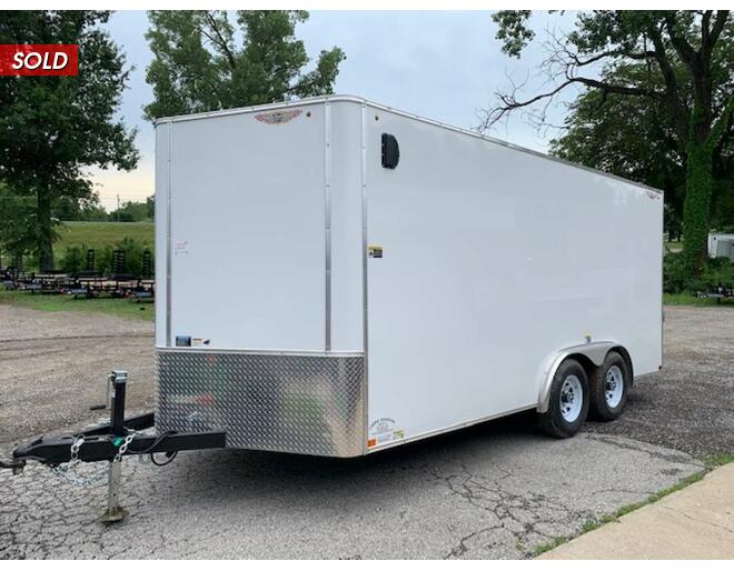 2022 H&H 10K Cargo 8x16 w/ Ramp Cargo Encl BP at Cooper Trailers, Inc STOCK# FH72792 Exterior Photo