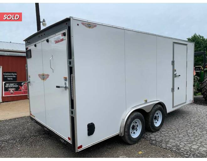 2022 H&H 10K Cargo 8x16 w/ Ramp Cargo Encl BP at Cooper Trailers, Inc STOCK# FH72792 Photo 3