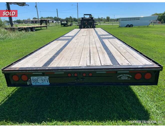 2017 Elite LowPro Gooseneck 102x35 Straight Deck  Flatbed GN at Cooper Trailers, Inc STOCK# ZConsignmentE Photo 2