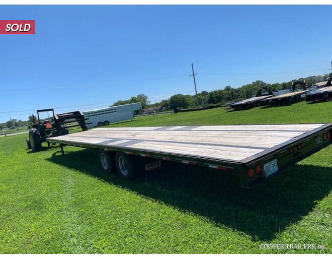 2017 Elite LowPro Gooseneck 102x35 Straight Deck  Flatbed GN at Cooper Trailers, Inc STOCK# ZConsignmentE Photo 3