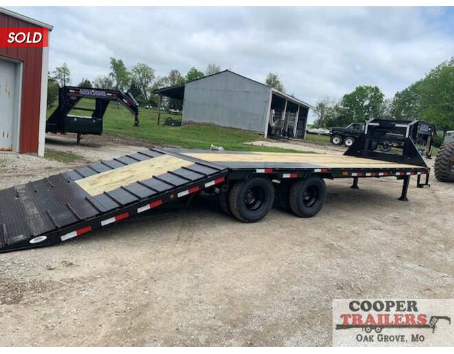 2022 Load Trail 24k Low-Pro Hyd. Dove GN 102X30 Flatbed GN at Cooper Trailers, Inc STOCK# GTG74107 Photo 5
