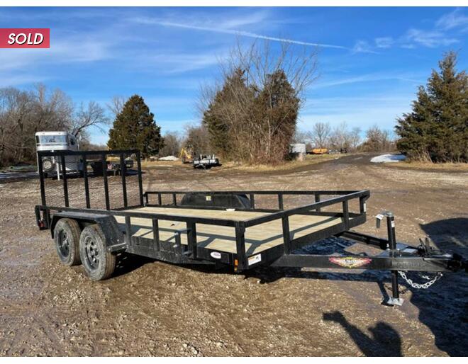 2022 H&H 82x14 Utility w/ Gate Utility BP at Cooper Trailers, Inc STOCK# BGF60095 Exterior Photo