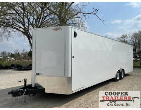 2023 H&H V-Nose 10k Cargo 101x28 w/ Ramp Cargo Encl BP at Cooper Trailers, Inc STOCK# FN79482 Exterior Photo