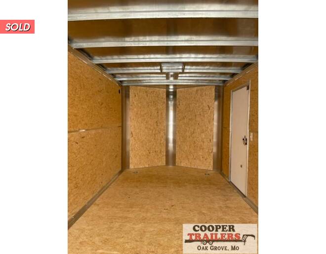 2023 H&H V-Nose 10k Cargo 101x28 w/ Ramp Cargo Encl BP at Cooper Trailers, Inc STOCK# FN85237 Photo 8