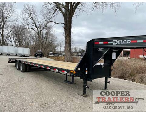 2023 Delco 24k Low-Pro GN 102x32 Flatbed GN at Cooper Trailers, Inc STOCK# GTD27828 Photo 2