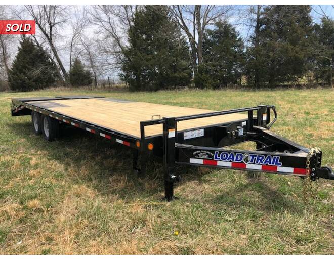 2021 Load Trail 14k Deck Over 102x24  Flatbed BP at Cooper Trailers, Inc STOCK# GN38997 Photo 7