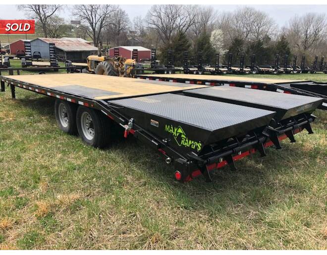 2021 Load Trail 14k Deck Over 102x24  Flatbed BP at Cooper Trailers, Inc STOCK# GN38997 Photo 3