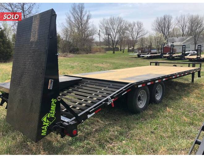 2021 Load Trail 14k Deck Over 102x24  Flatbed BP at Cooper Trailers, Inc STOCK# GN38997 Photo 5
